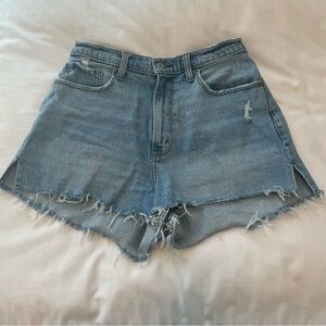Abercrombie Curve Love Jean Shorts